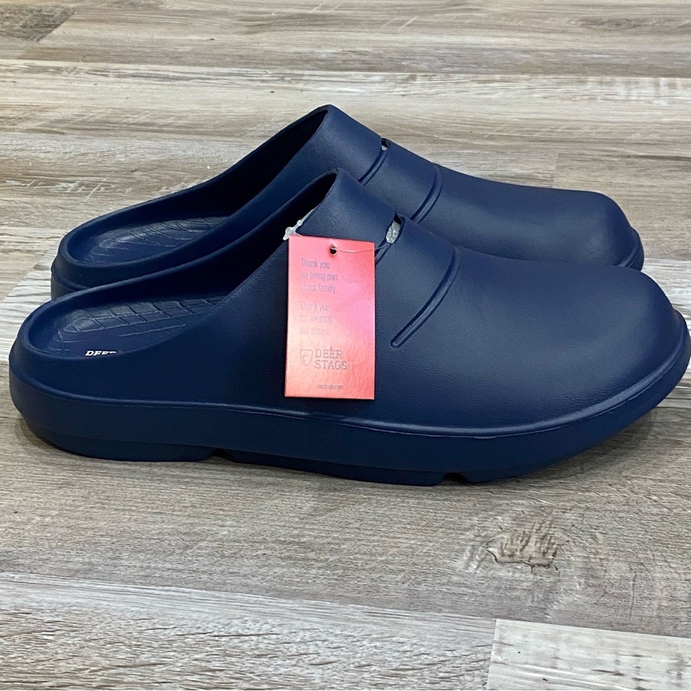 Deer Stags Winston Navy-Ieva Clogs - Picture 3 of 9